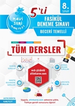 8. Sınıf Tüm Dersler 5 Li Fasikül Deneme Sınavı