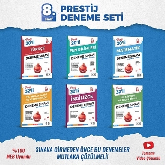 resm 8. SINIF PRESTİJ DENEME SETİ