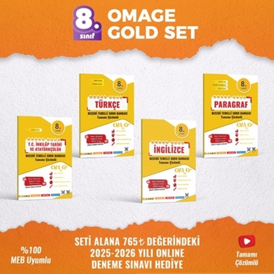 resm 8. SINIF OMAGE GOLD SETİ