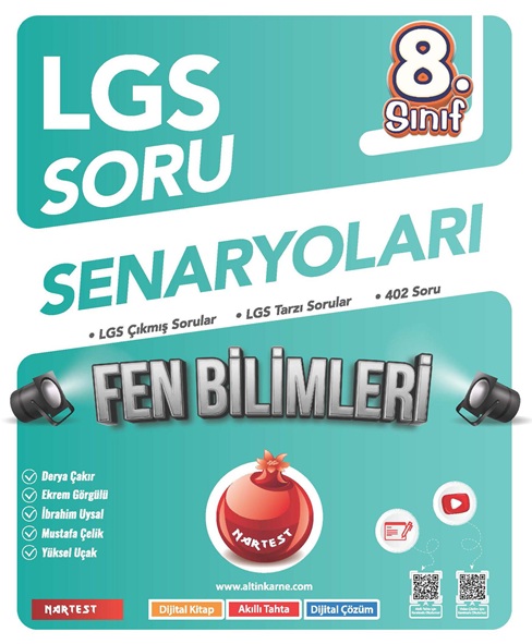 8. Sınıf Lgs Soru Senaryoları Fen Bilimleri