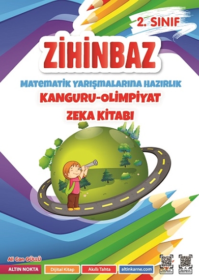 2. Sınıf Zihinbaz Matematik Yarışmalarına Hazırlık Kanguru - Olimpiyat Zeka Kitabı